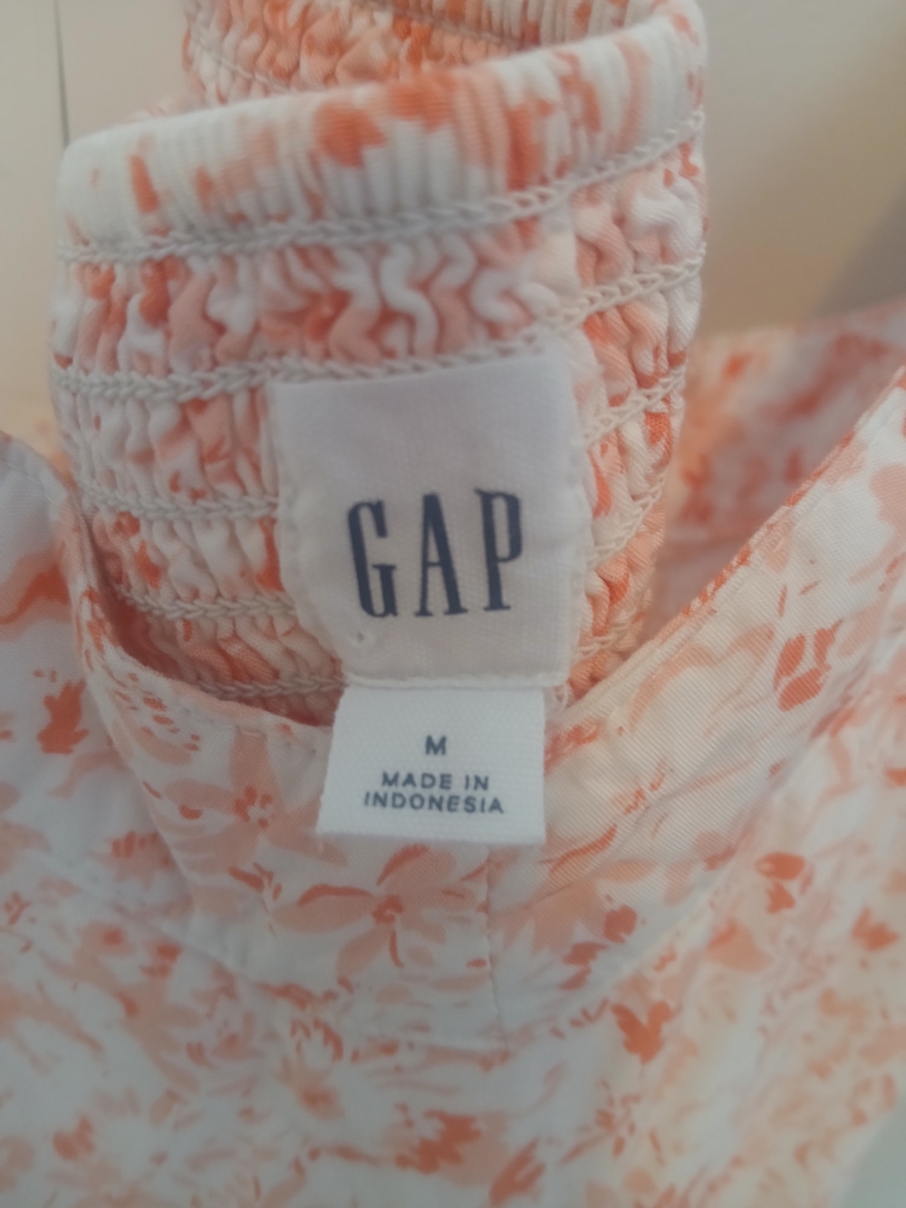 GAP Pink and White Floral Summer Dress - Picture 5 of 6